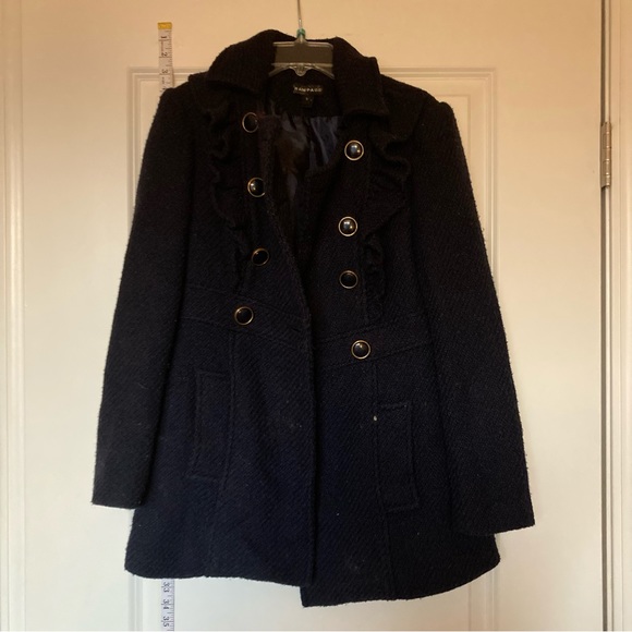Rampage Jackets & Coats Preppy Navy Blue Rampage Coat Poshmark